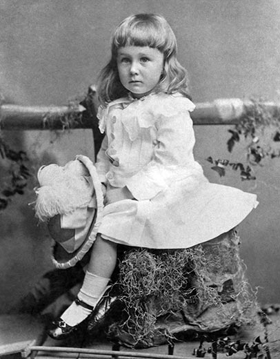 President Roosevelt as a child