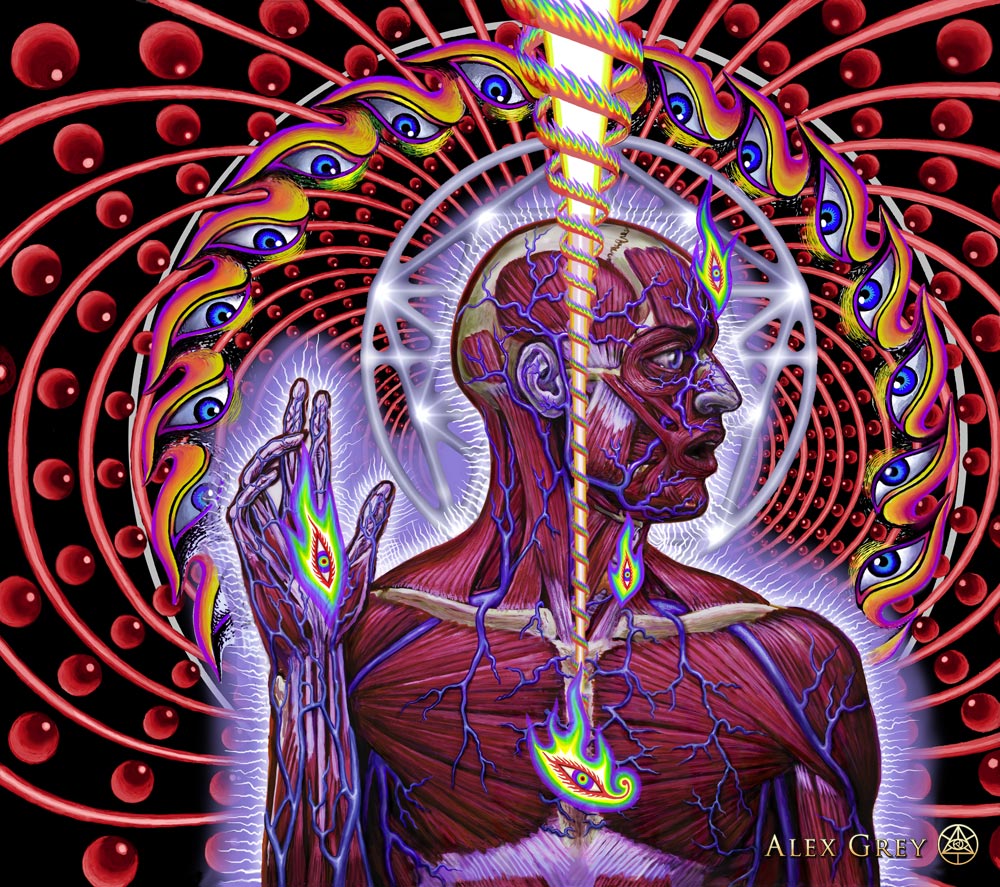 If you do enough drugs, you can become as successful as Alex Grey.