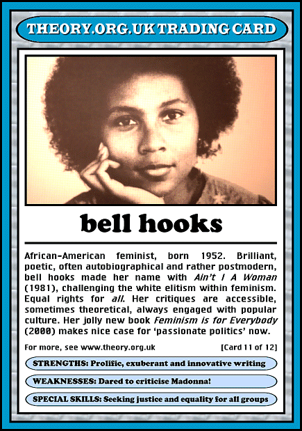 bell hooks trading card