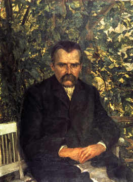 Friedrich Nietzsche / Stoeving - Nietzsche / Paint.by Stoeving / c.1890 - Friedrich Nietzsche / Stoeving