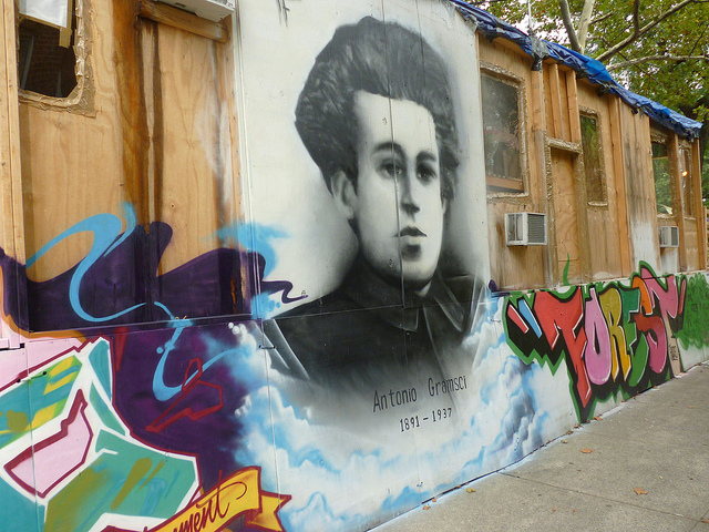 gramsci monument portrait