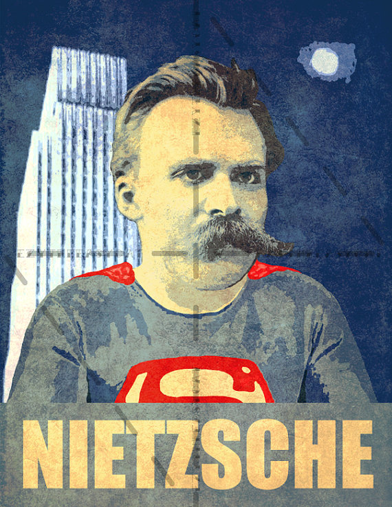 nietzsche superman poster