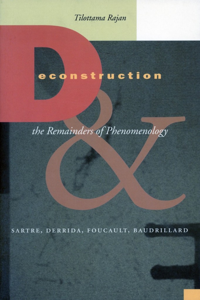 deconstruction the remainders of phenomenology